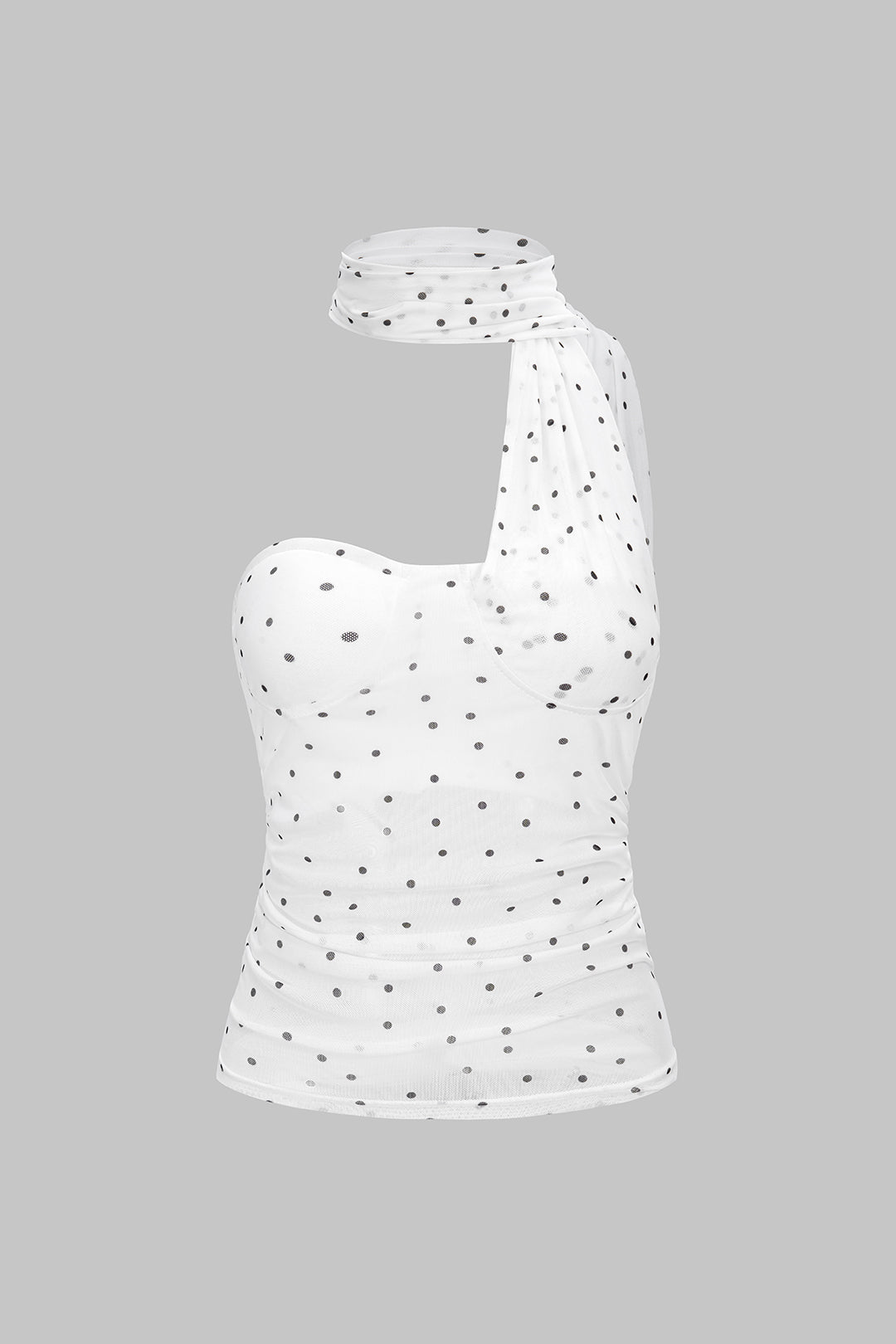 Asymetryczny top w kropki