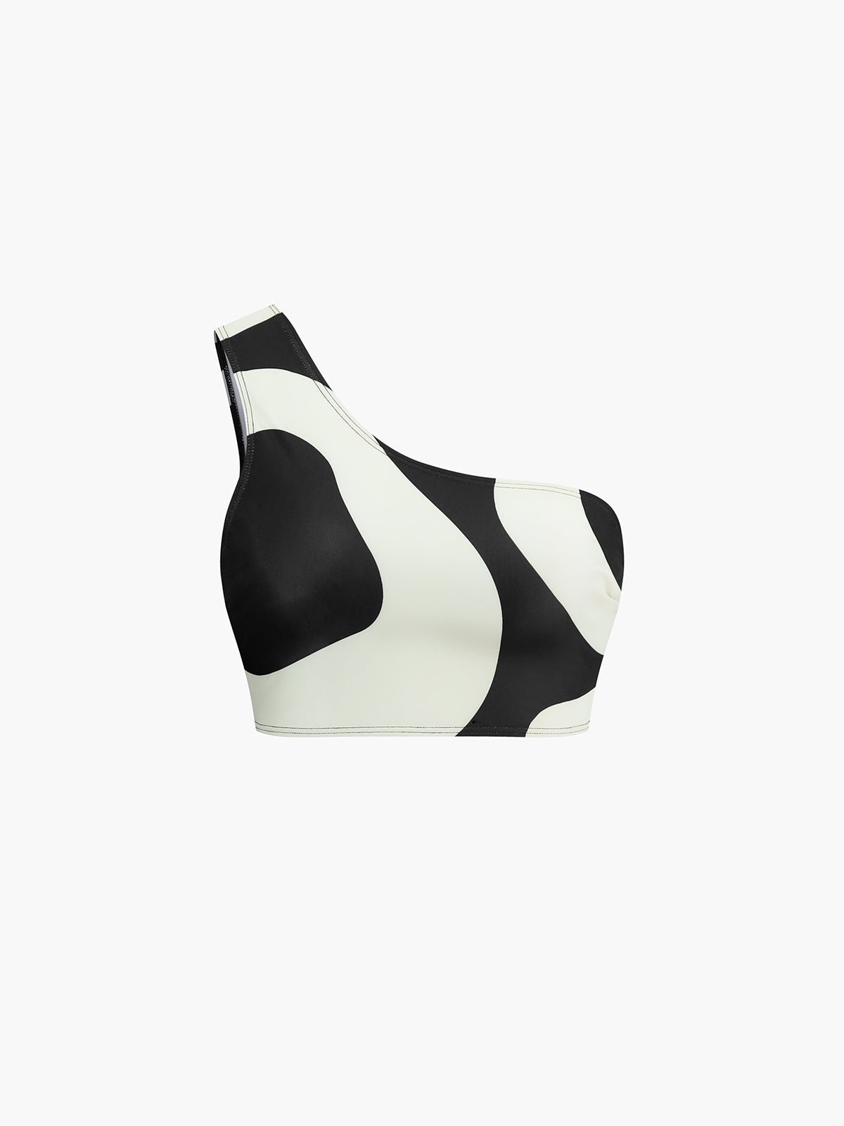 Asymetryczne bikini w dwóch kolorach