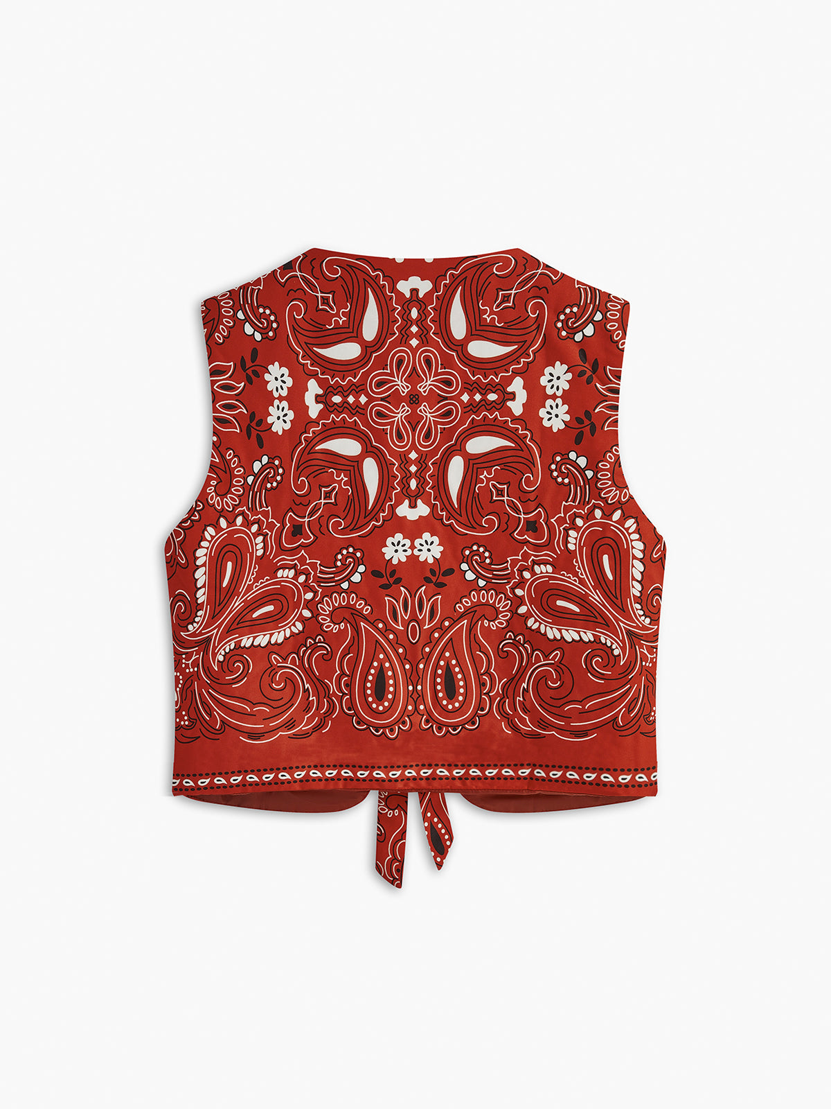 Kamizelka z motywem paisley