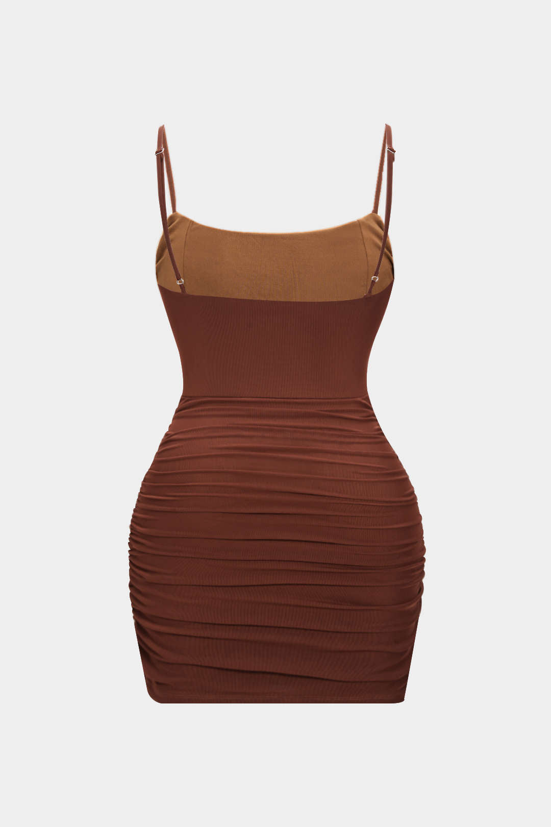 Sukienka plus size z marszczeniami gorsetowymi