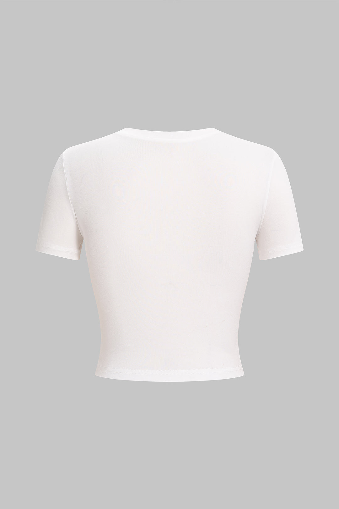 T shirt z kwiatami i krótkimi rękawami