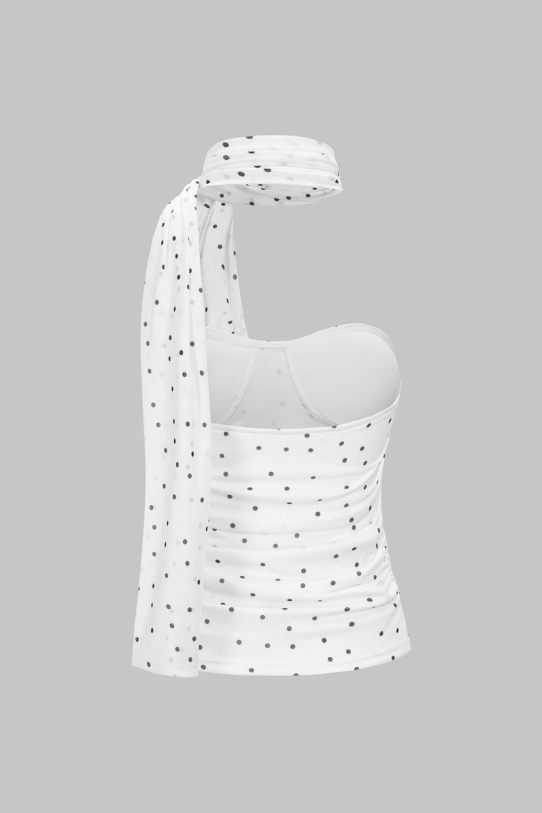 Asymetryczny top w kropki