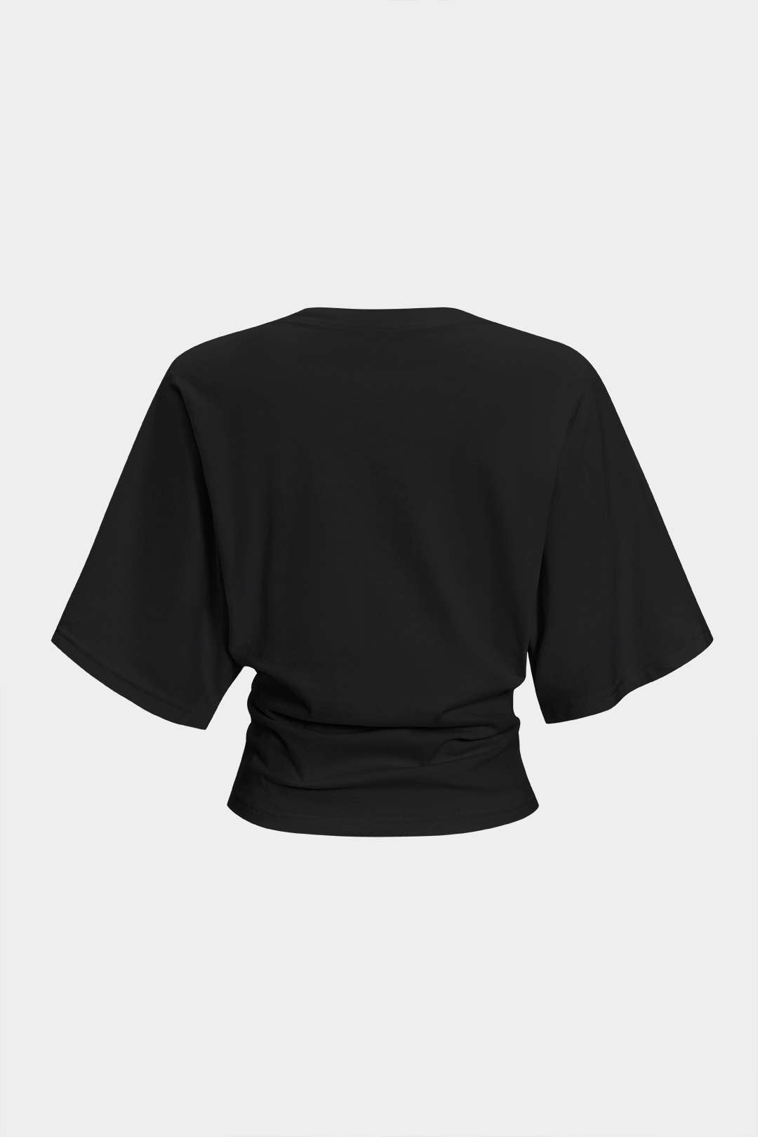 T shirt z okrągłym dekoltem i krótkimi rękawami