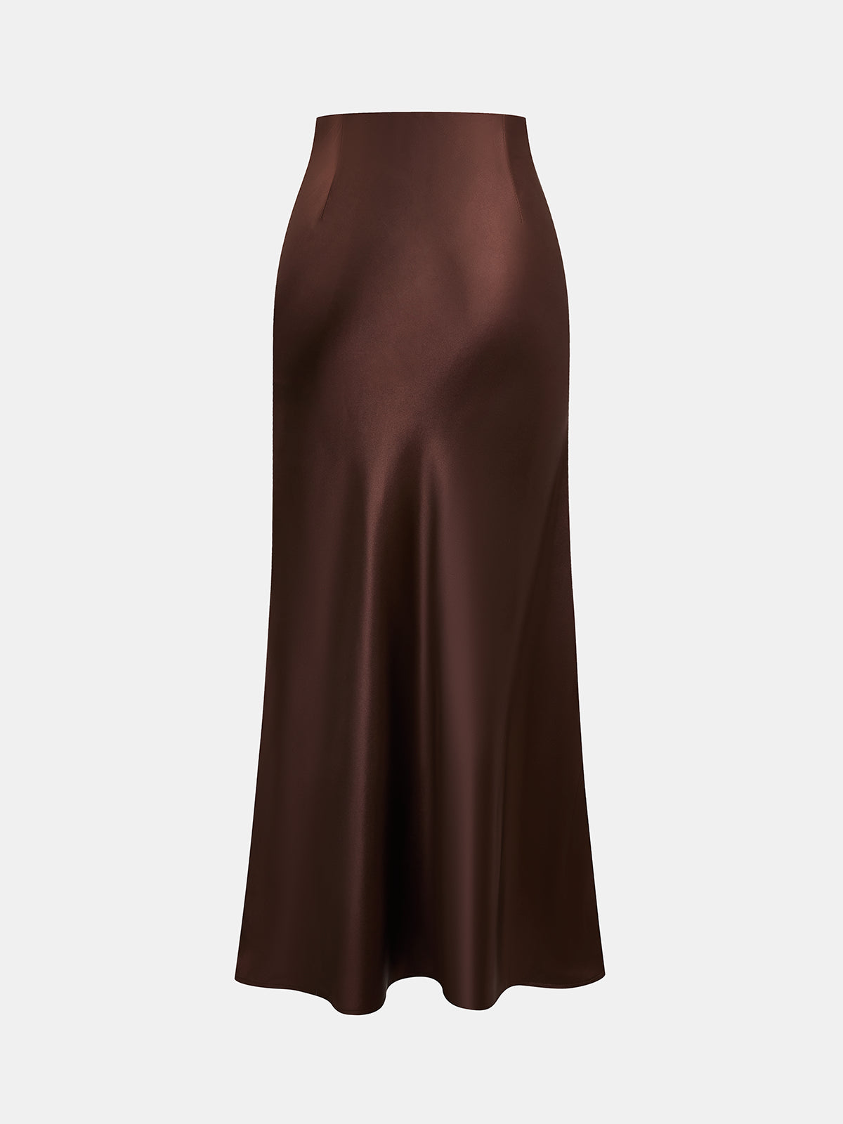 Maxi spódnica syrena z satyny