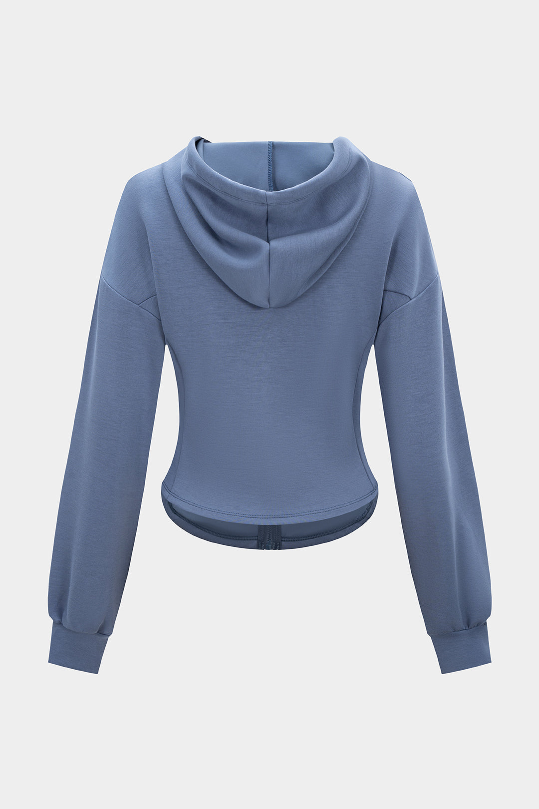 Bluza z kapturem i kieszeniami na zamek