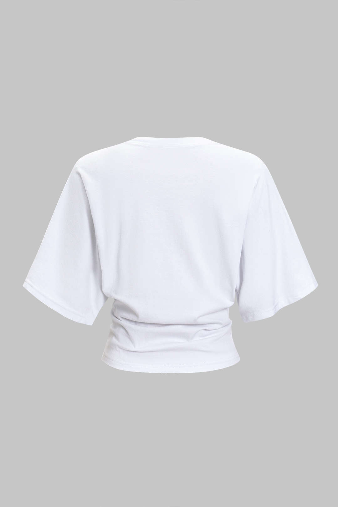 T shirt z okrągłym dekoltem i krótkimi rękawami