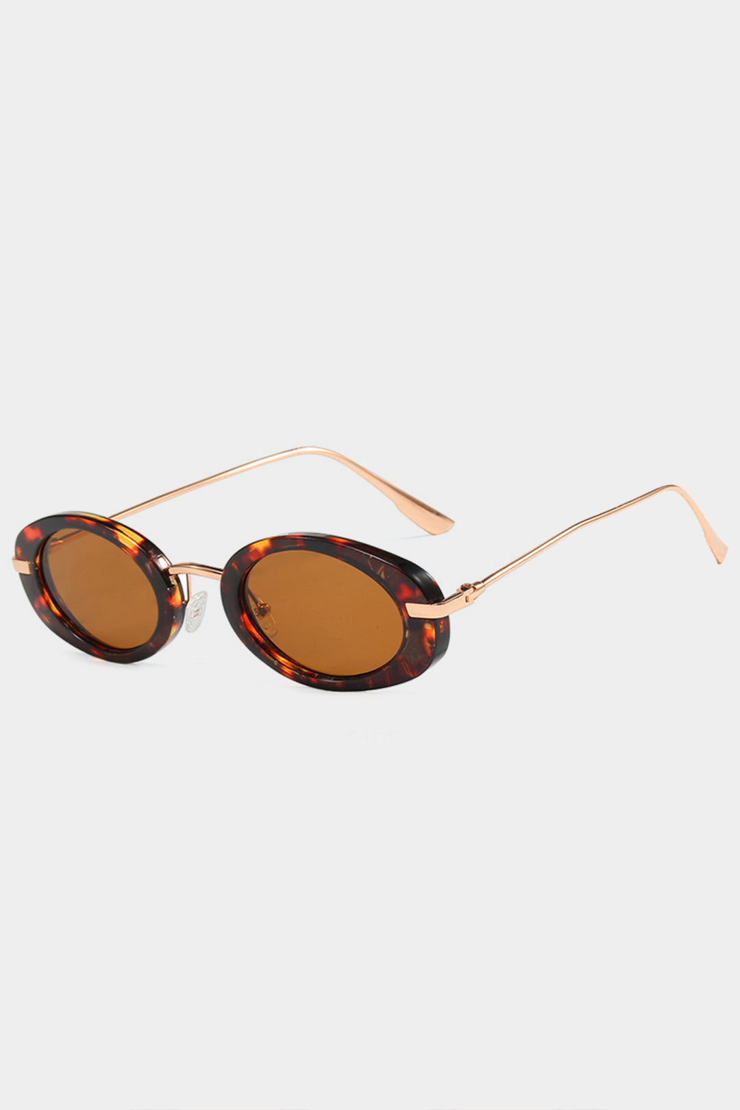 Owalne okulary przeciwsłoneczne w stylu retro