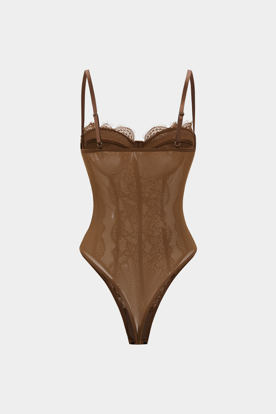 Body z koronkowym gorsetem