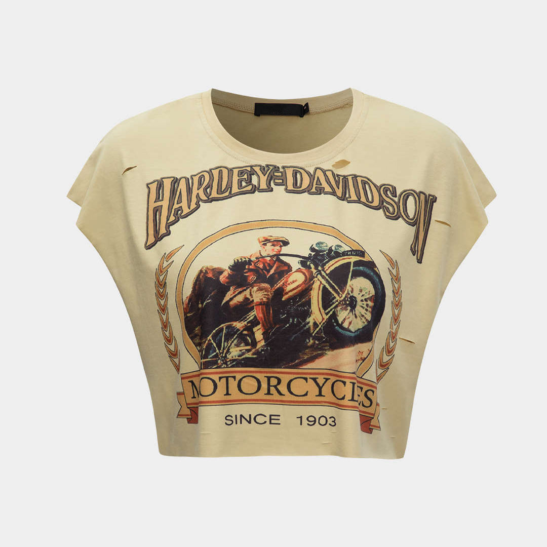 Kamizelka z nadrukiem motocyklowym