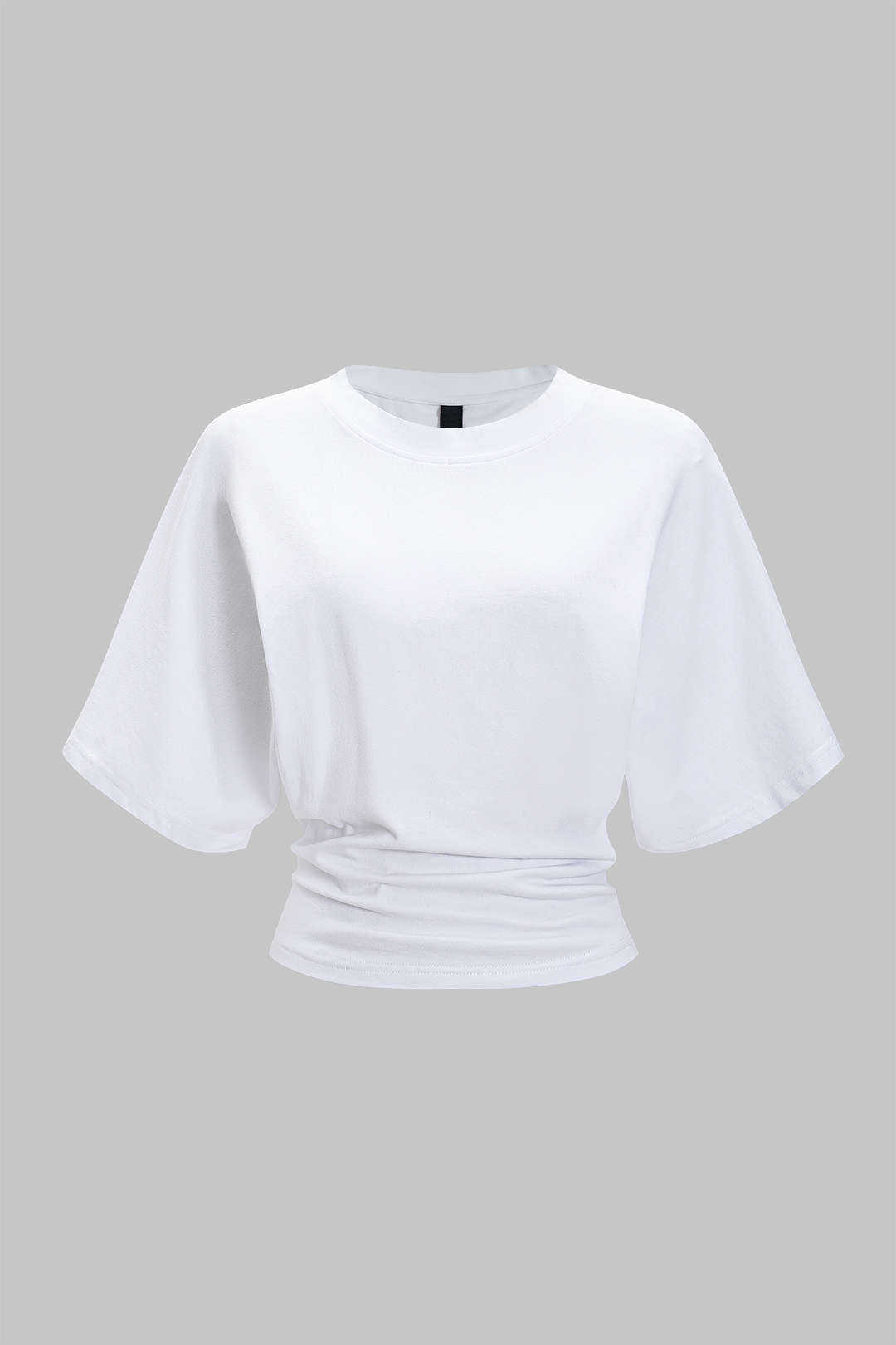 T shirt z okrągłym dekoltem i krótkimi rękawami