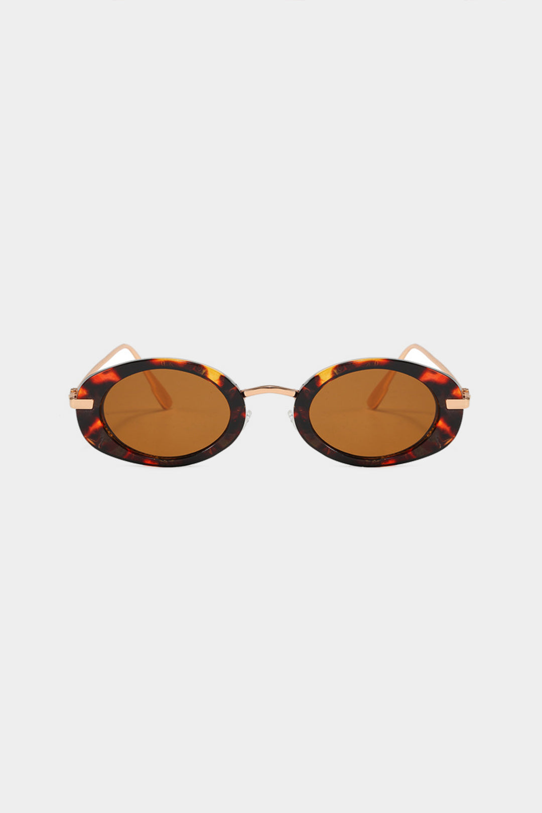 Owalne okulary przeciwsłoneczne w stylu retro