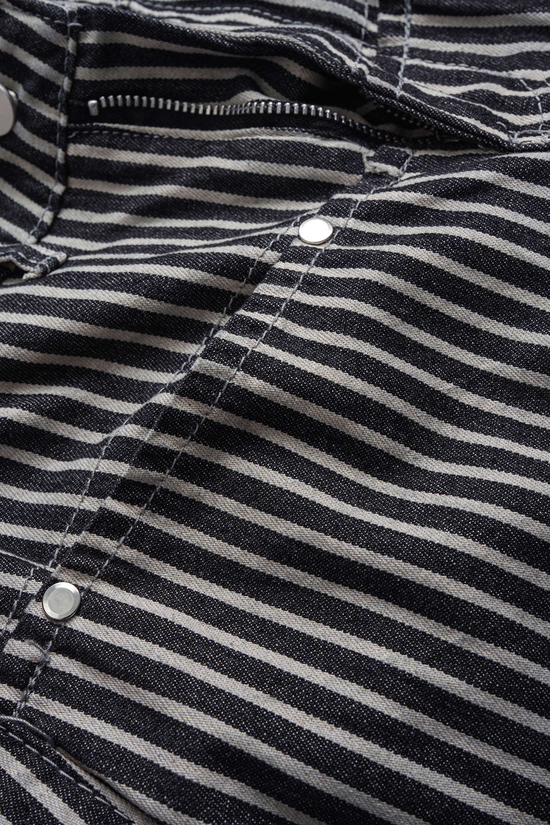 Rurki w paski z tkaniny twill
