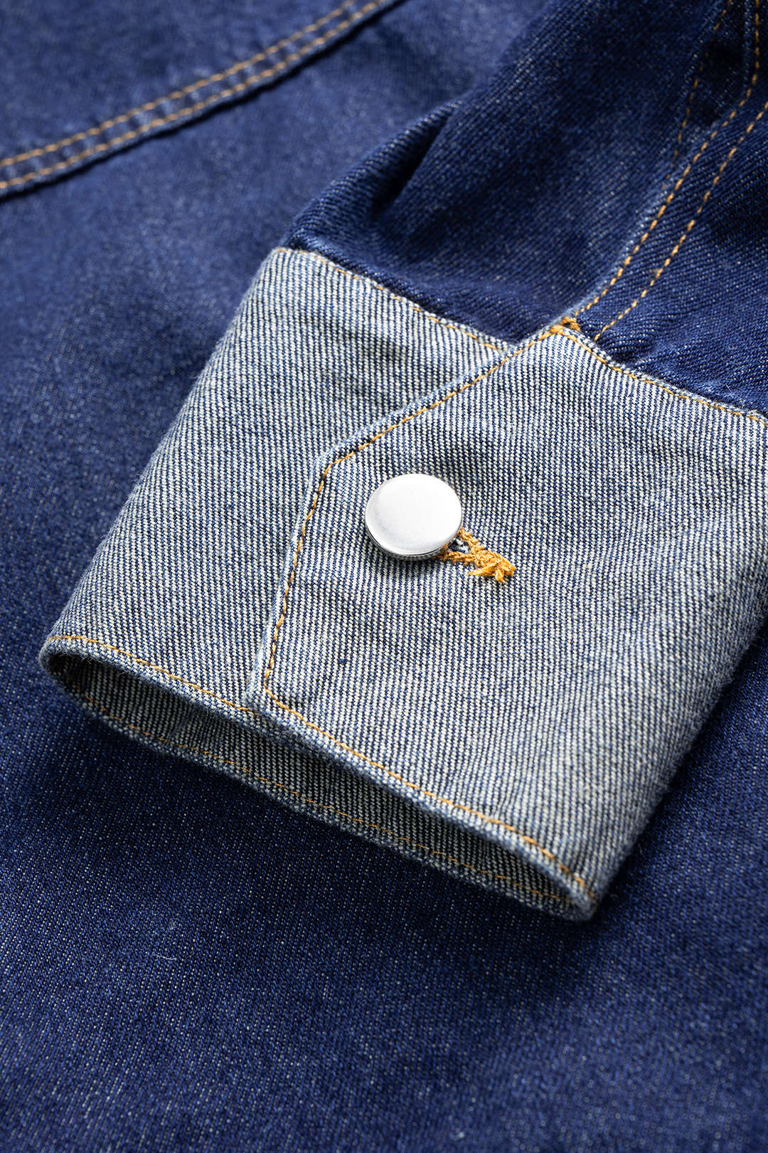 Denimowa kurtka w stylu patchwork