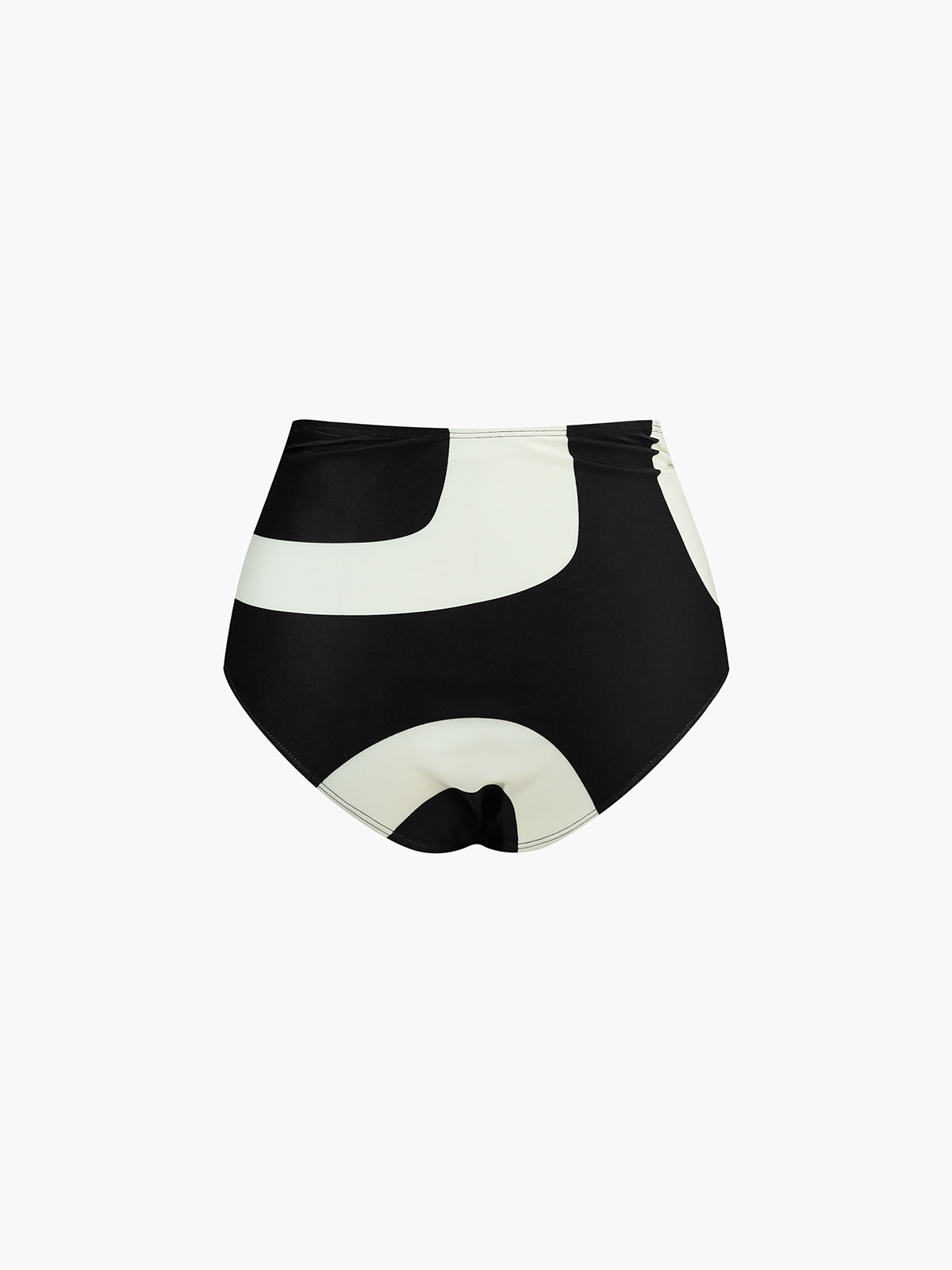 Asymetryczne bikini w dwóch kolorach