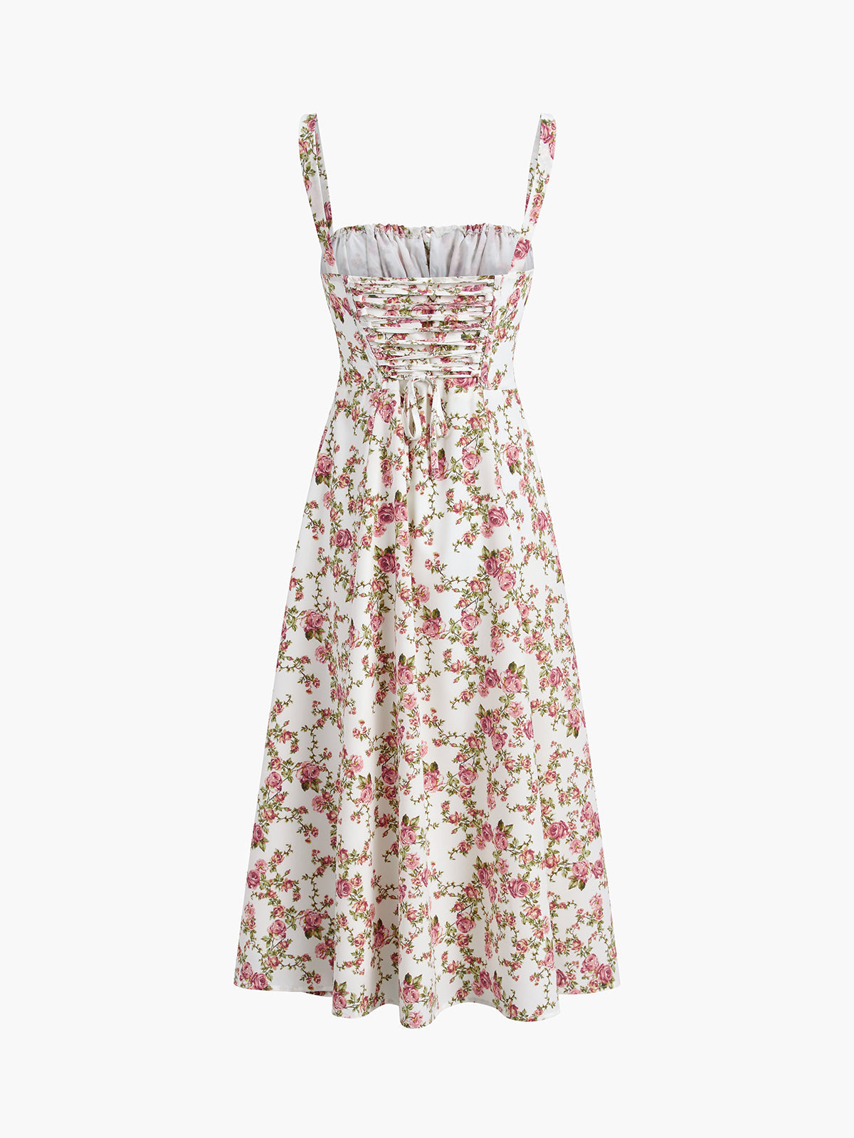 Midi sukienka w kwiaty Rosebud