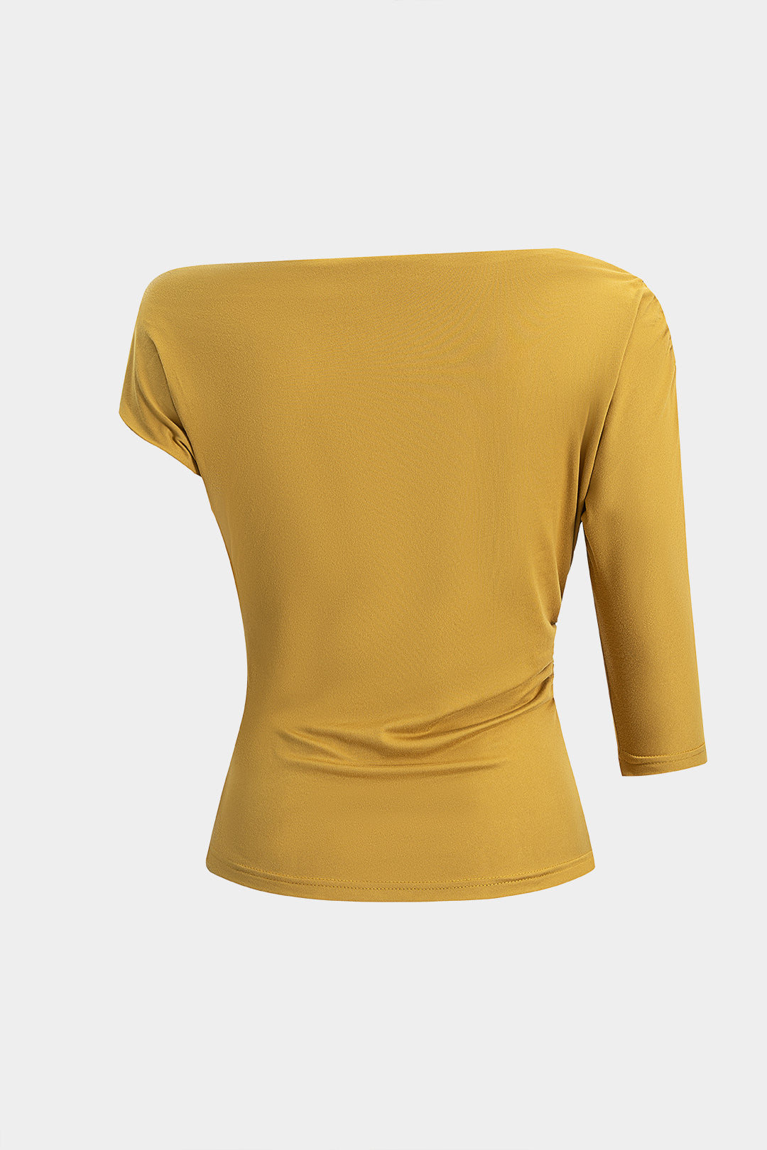 Bluzka asymetryczna z odkrytym ramieniem