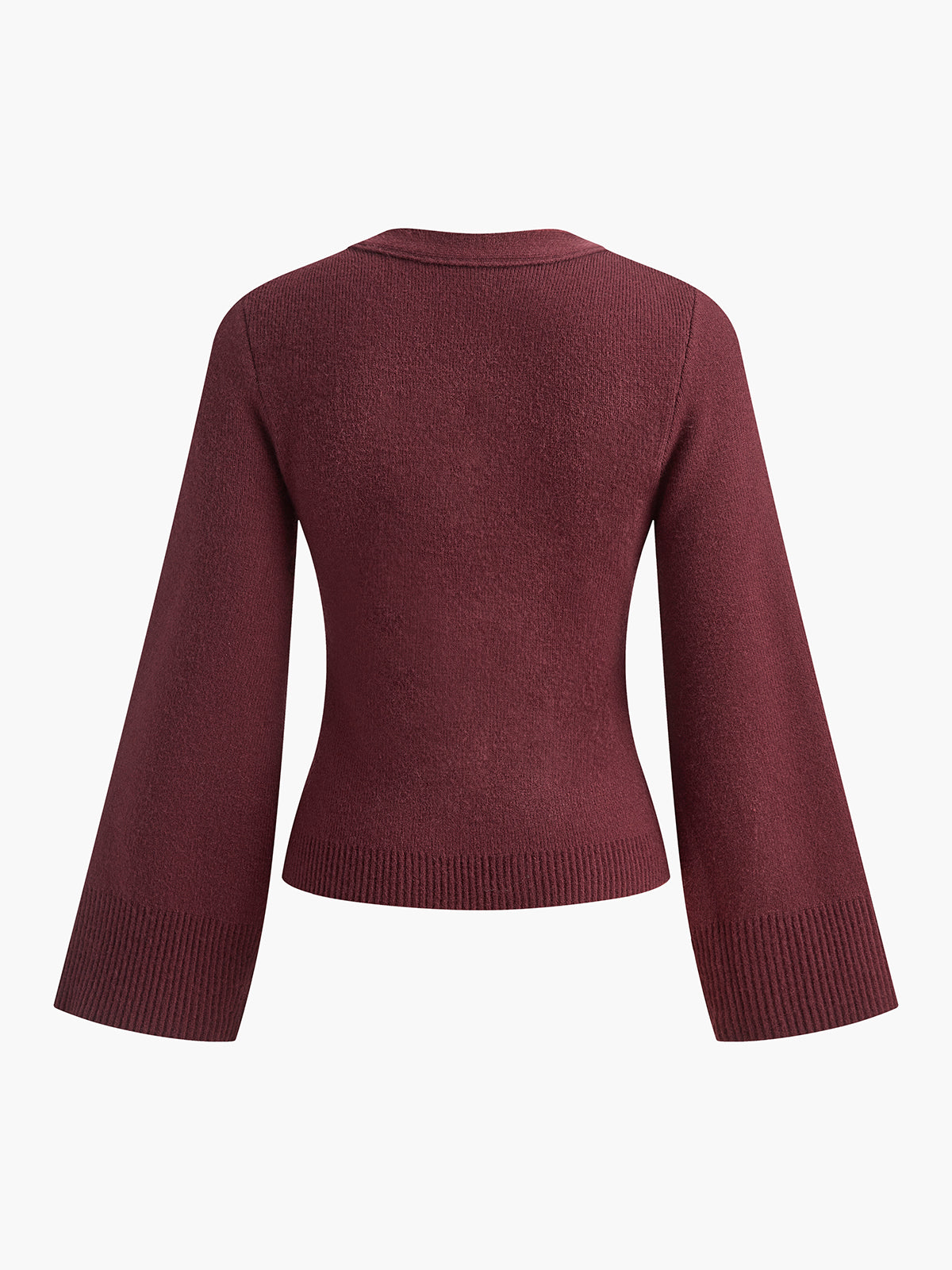 Sweter z luźnymi rękawami i kieszeniami