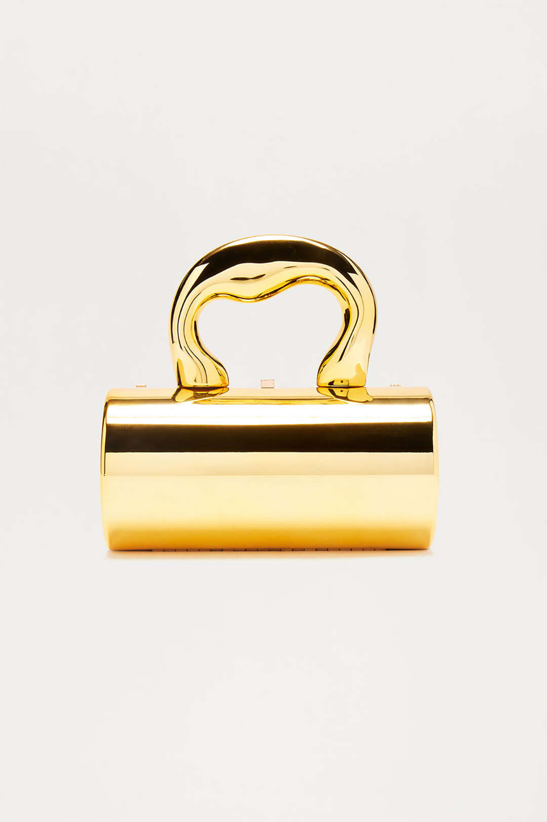 Kopertówka wieczorowa o cylindrycznym kształcie