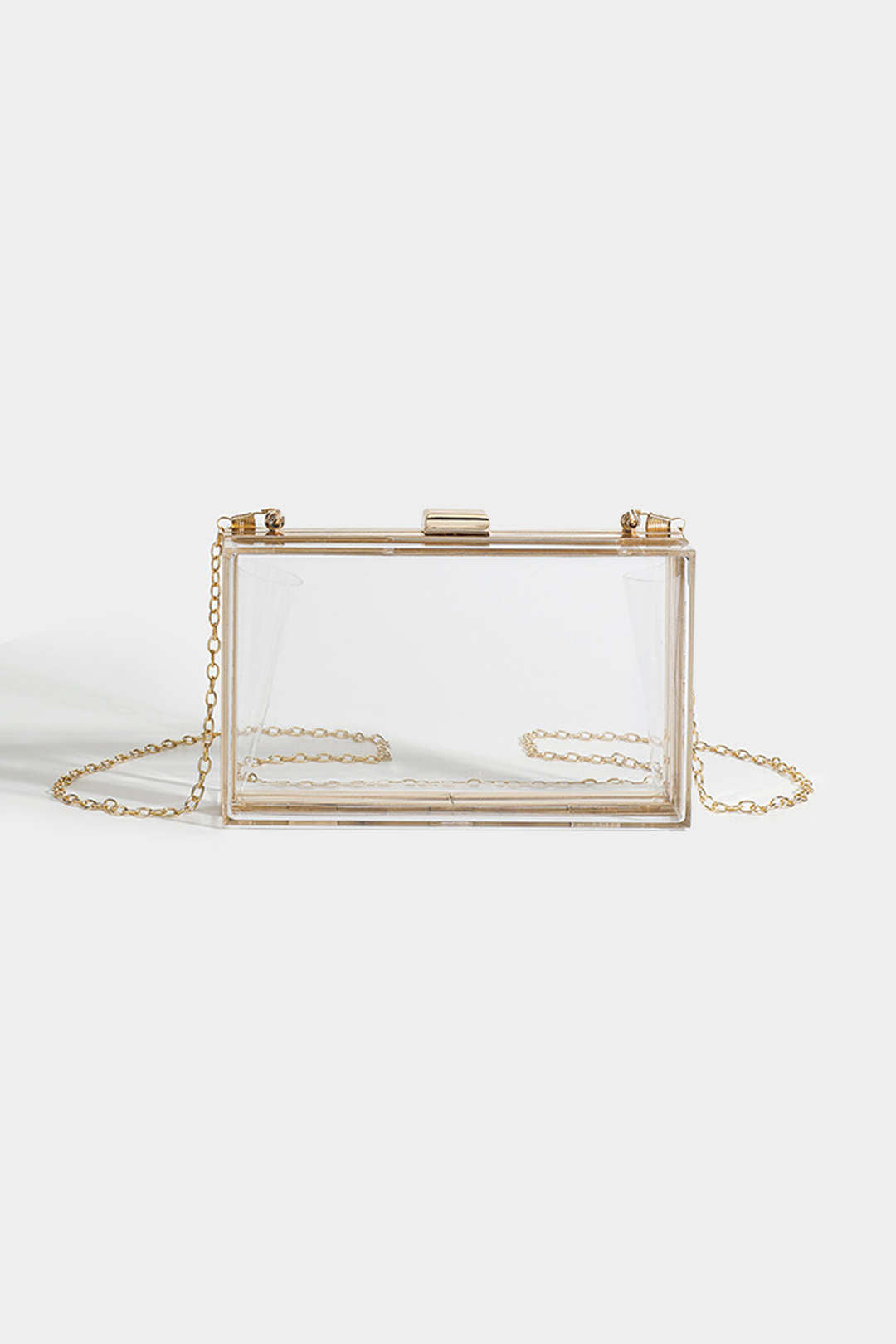 Elegancka torebka z transparentnym akcentem