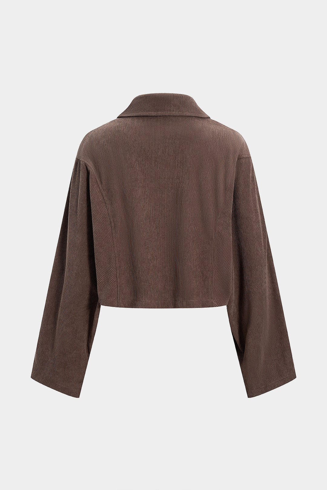 Krótka koszula damska z szerokimi rękawami