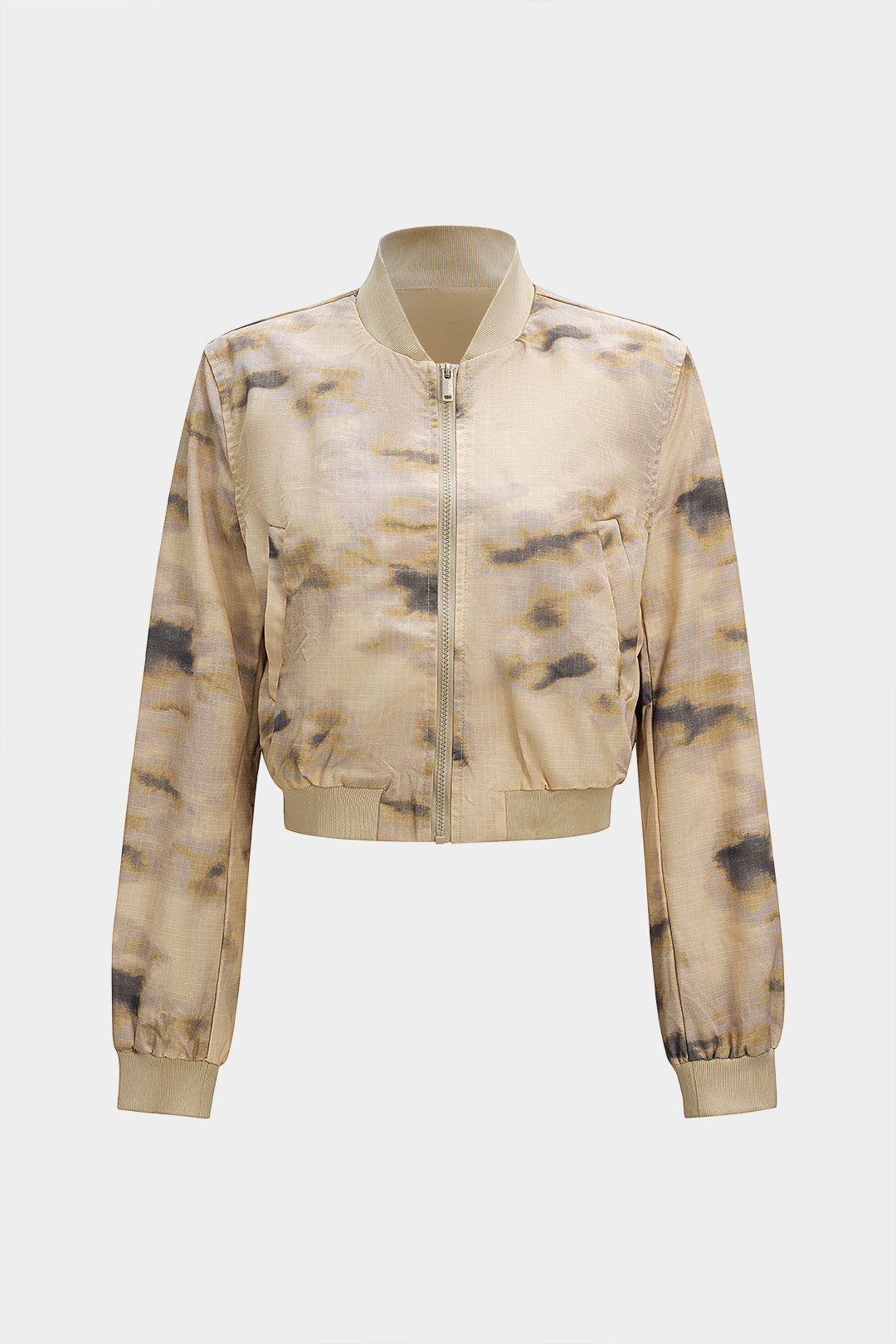 Kurtka bomberka z elastycznymi ściągaczami