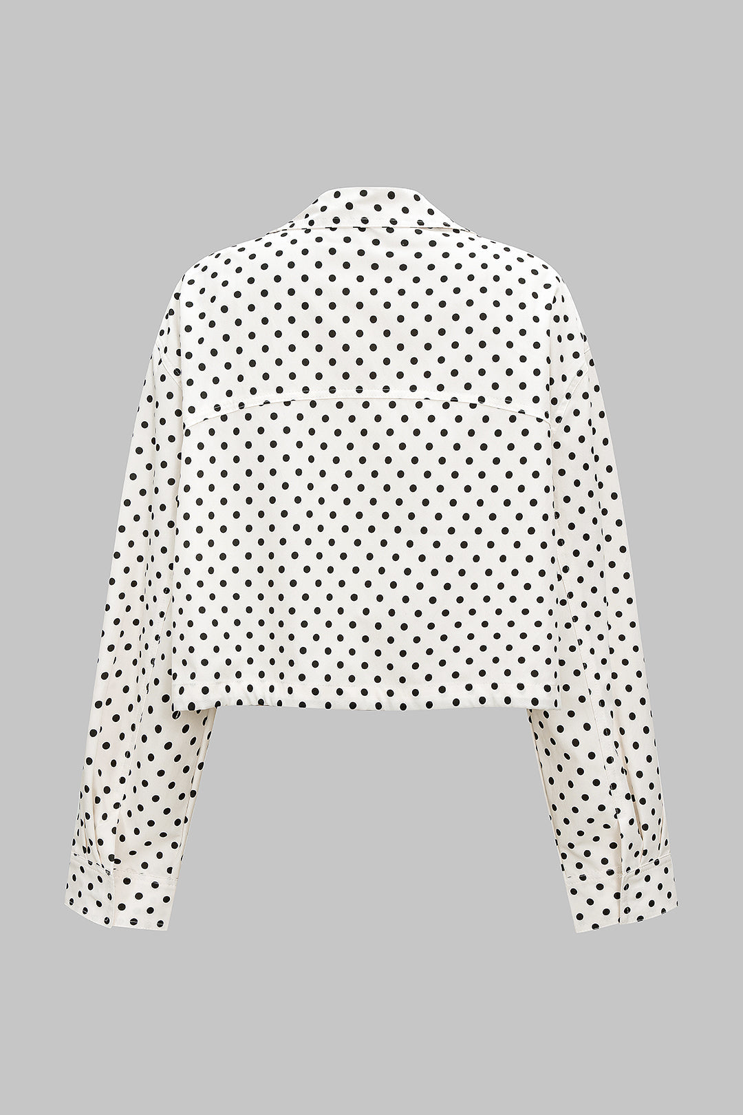 Krótka kurtka damska casual z regulowanym dołem