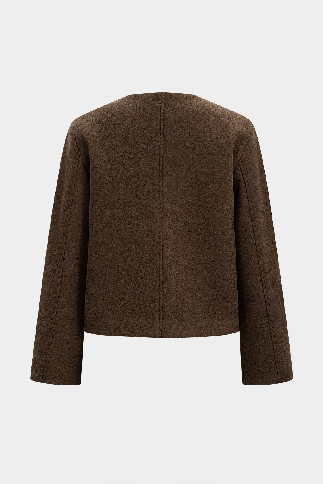 Krótka kurtka damska zapinana na jeden guzik