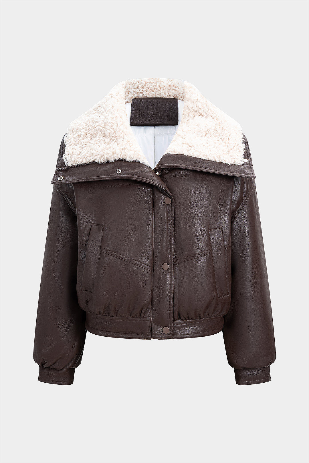 Kurtka bomberka z kołnierzem ze sztucznego futra