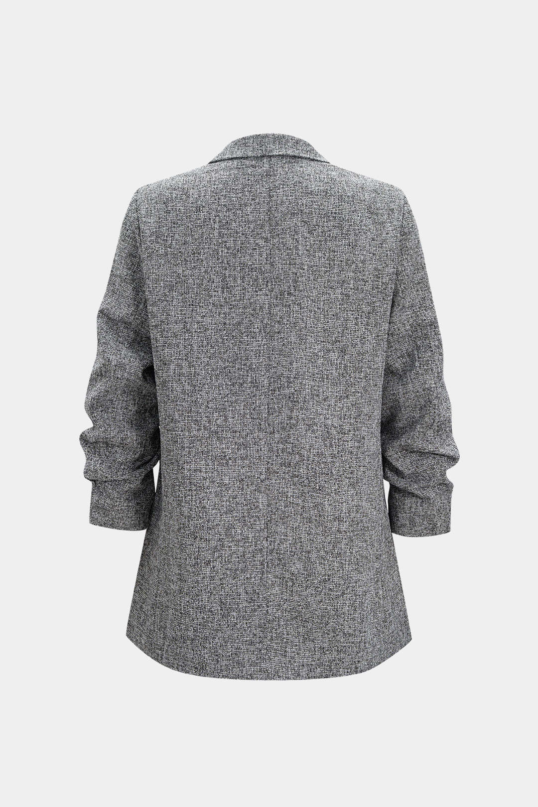 Marynarka z klasycznymi klapami i zapięciem na jeden guzik