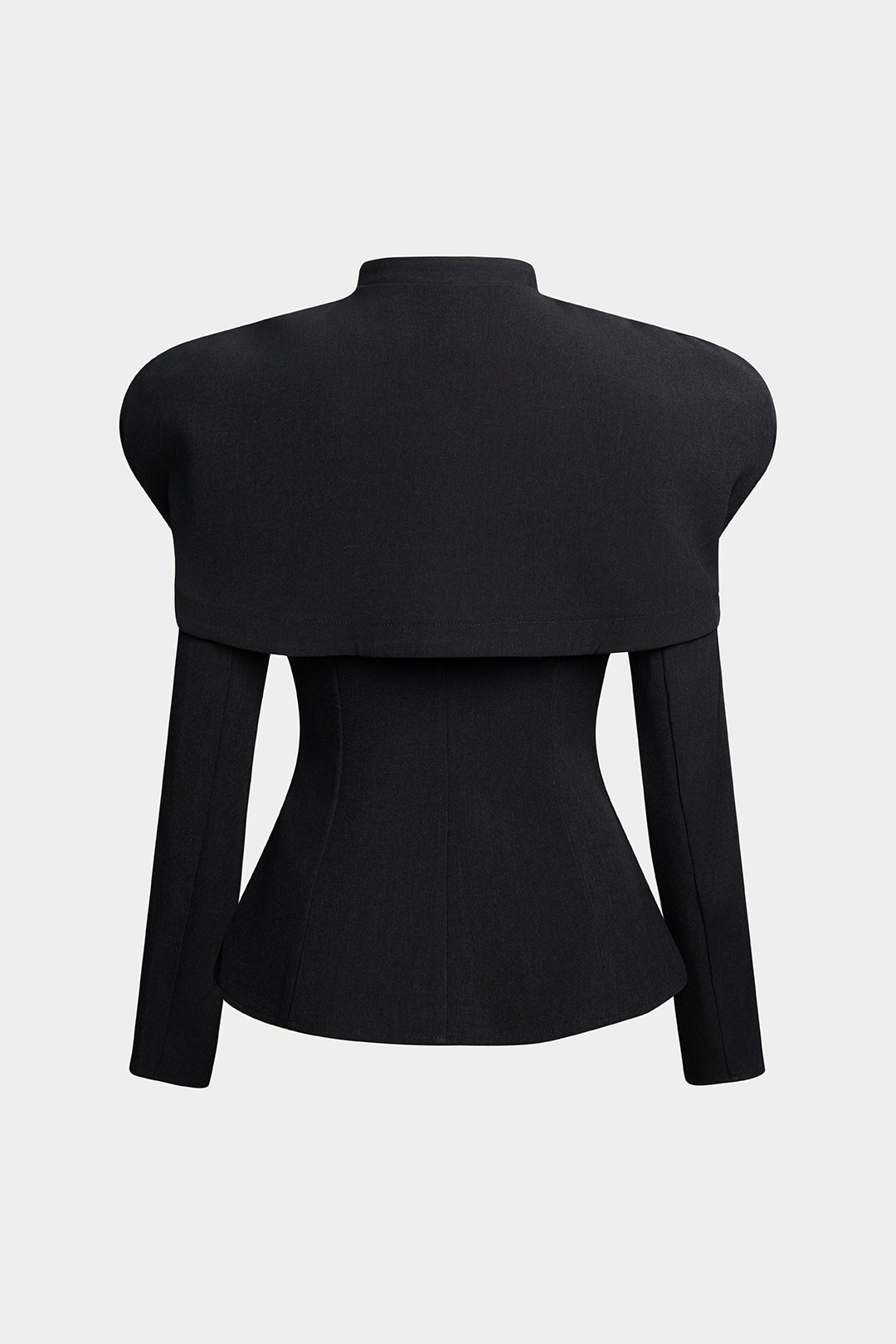 Marynarka dopasowana z asymetrycznymi ozdobnymi guzikami