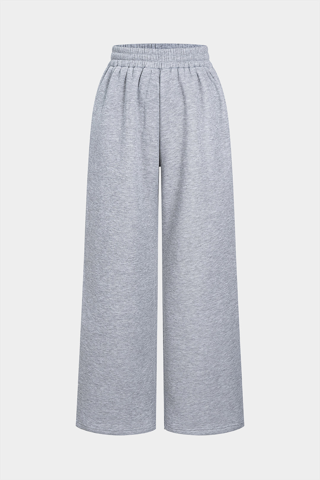 Spodnie damskie z szerokimi nogawkami i elastyczną talią