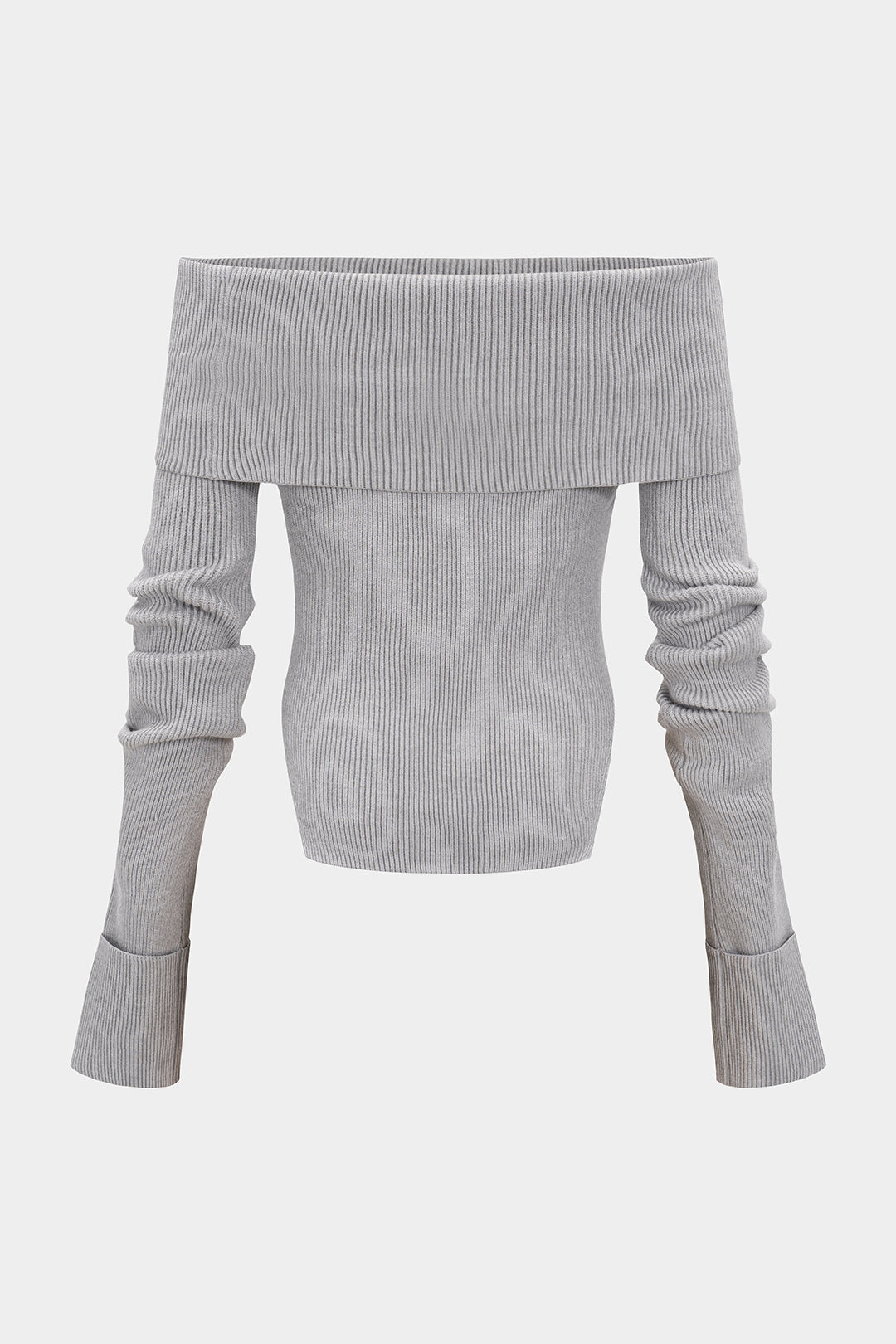 Sweter z dekoltem off shoulder
