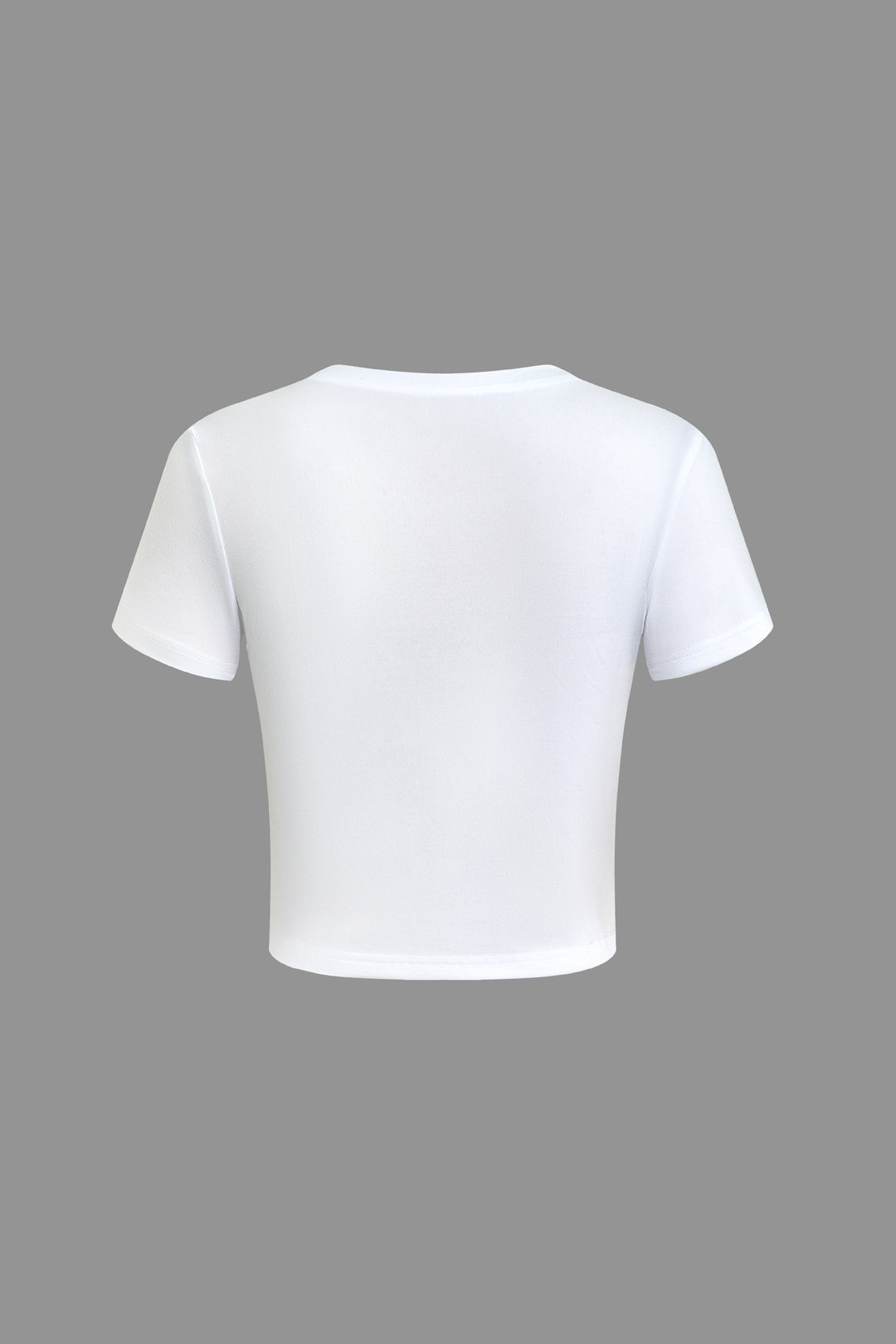 T shirt z nadrukiem wiązanego bikini